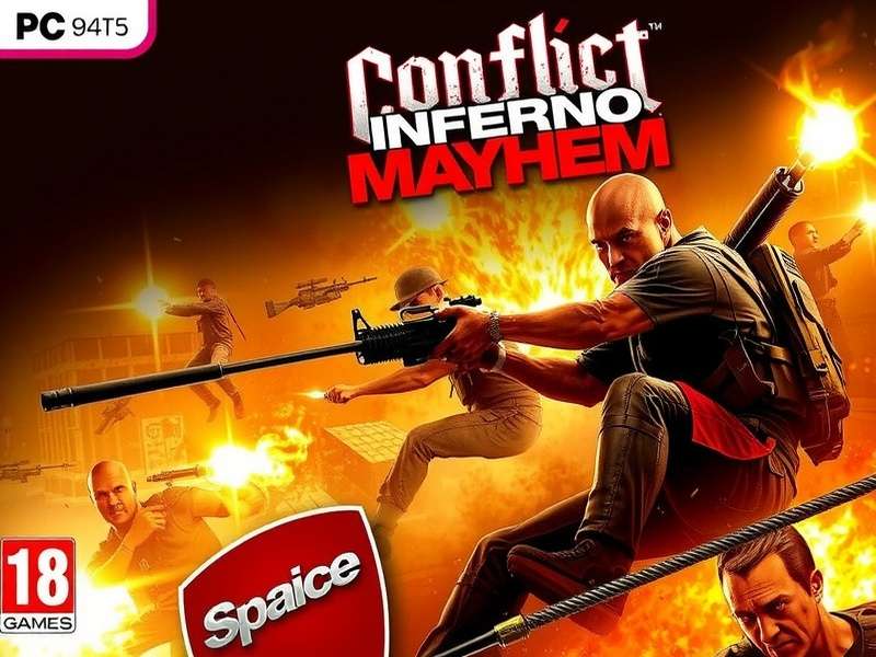 Conflict Inferno Mayhem Game Cover